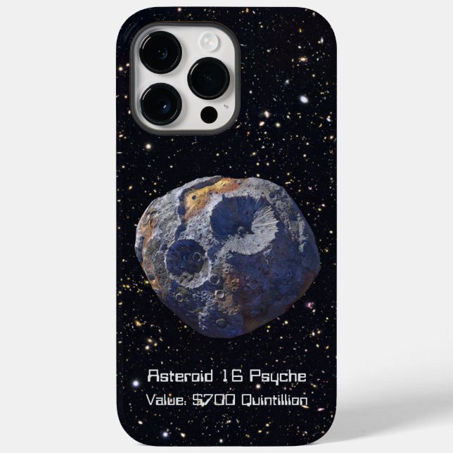 Scouting Mission to Asteroid 16 Psyche Case-Mate i Case-Mate iPhone Case (Back)