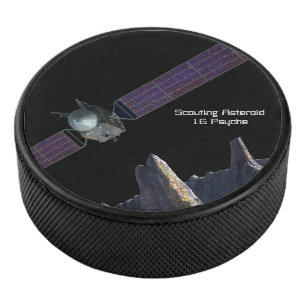 Scouting Mission to Asteroid 16 Psyche Hockey Puck