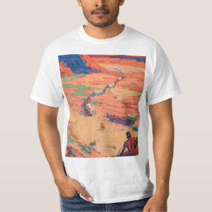 Scouting the Intruders by Maynard Dixon T-Shirt
