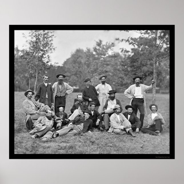 Scouts and Guides of the Army of the Potomac 1864 Poster (Front)
