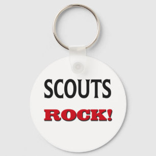Scouts Rock Key Ring