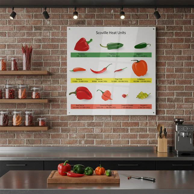 Scoville Heat Units Chart – Spicy Pepper Guide  (Creator Uploaded)