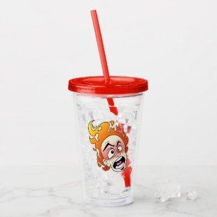 Scovillelicous Fire Head Acrylic Tumbler
