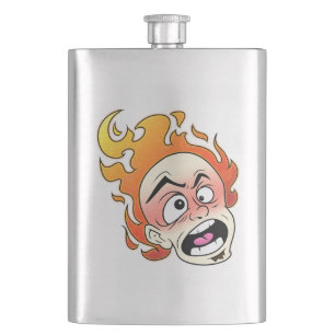 Scovillelicous Fire Head Classic Flask