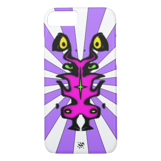 Scowling warthog like creature v1 Case-Mate iPhone case (Back)