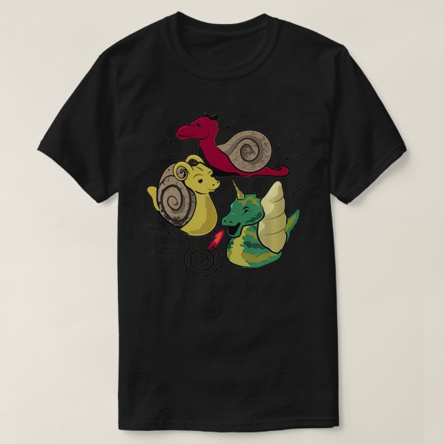 SCP111 DragonSnails SCP Foundation  T-Shirt (Design Front)