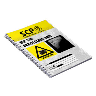 SCP - 546 "A Notebook" Notebook