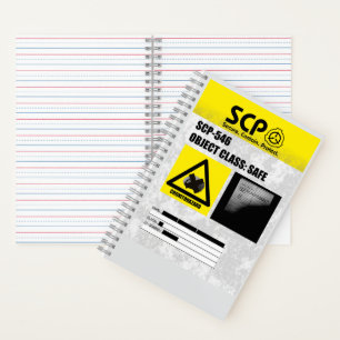 SCP - 546 "A Notebook" Notebook