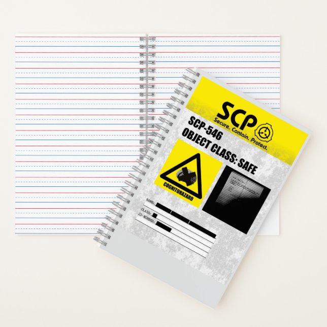 SCP - 546 "A Notebook" Notebook (Inside)