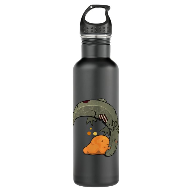 SCP-999 + SCP-682 Tickle Monster + Hard to Destroy 710 Ml Water Bottle (Front)
