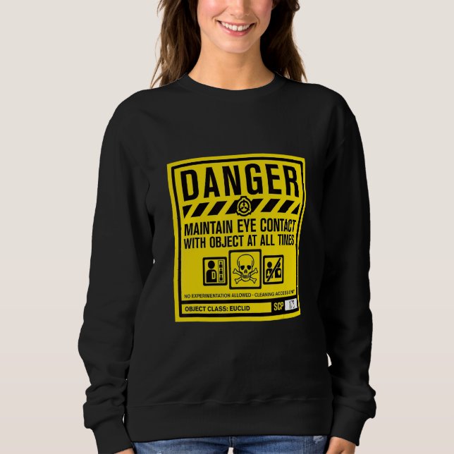 Scp Foundation Danger Class Euclid Sweatshirt (Front)