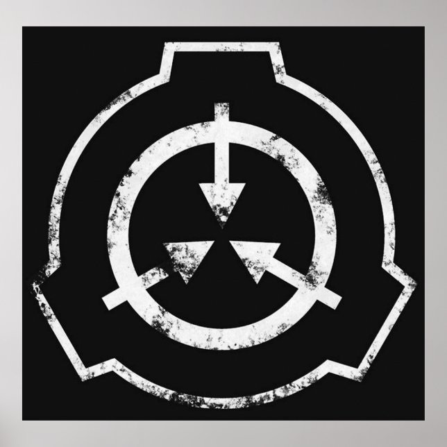 SCP Foundation Logo Poster (Front)