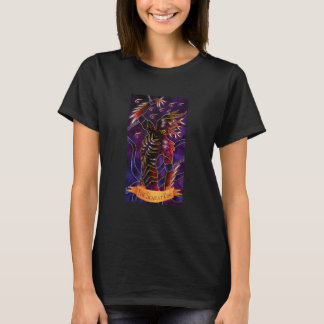 Scp Foundation Scarlet King Tarot Card T-Shirt