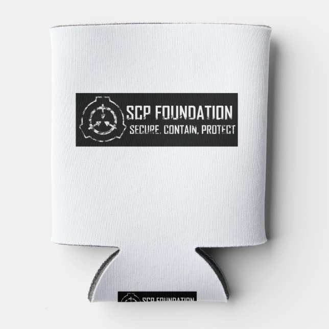 SCP Foundation: Secure. Contain Protect Can Cooler (Front)