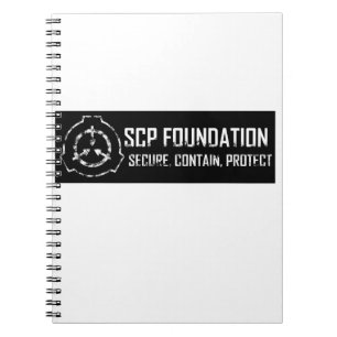 SCP Foundation: Secure. Contain Protect Notebook