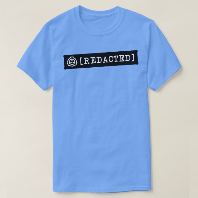 SCP Redacted T-Shirt (Design Front)