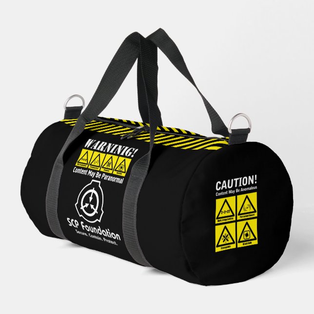 SCP Secure. Contain. Protect MTF Duffle Bag (Left Corner)