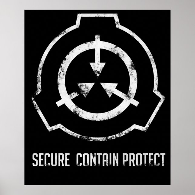 SCP Secure Contain Protect Poster (Front)