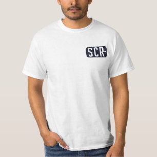 SCR Dog Tag + Logo Back T-Shirt
