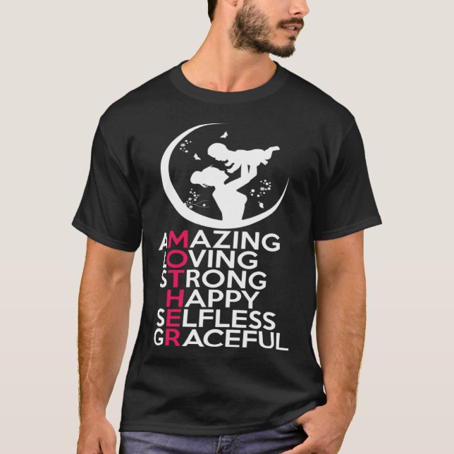 Scrabble Word  Mother s Day T-Shirt (Front)