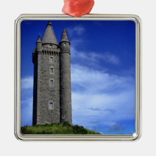 Scrabo Tower Metal Tree Decoration