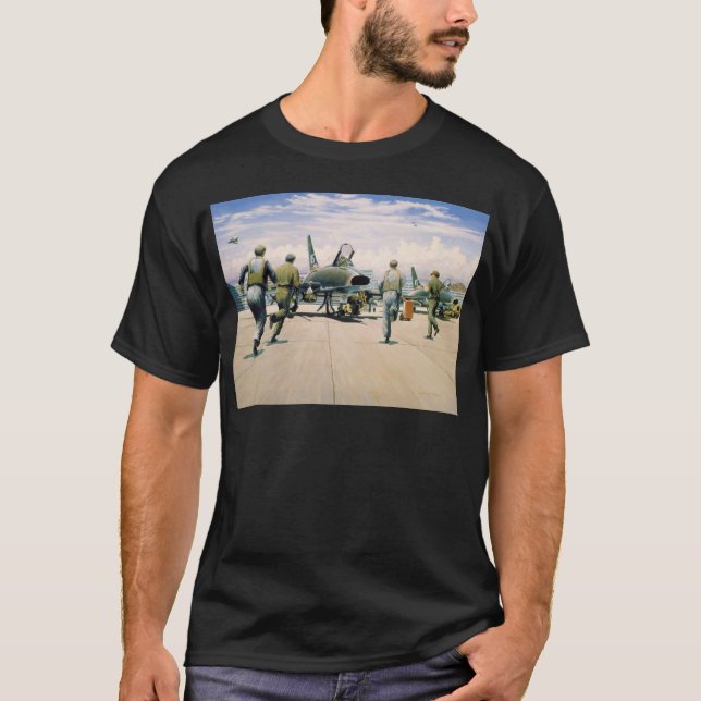 Scramble at Phan Rang by William S. Phillips T-Shirt (Front)
