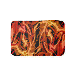 Scrambled Eggs & Peppers Bath Mat