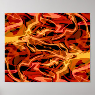 Scrambled Eggs & Peppers  Poster