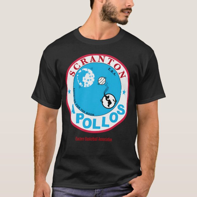 Scranton Apollos Basketball T-Shirt (Front)