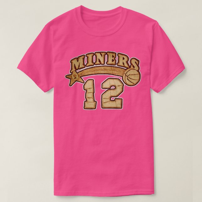 Scranton Miners Basketball T-Shirt (Design Front)