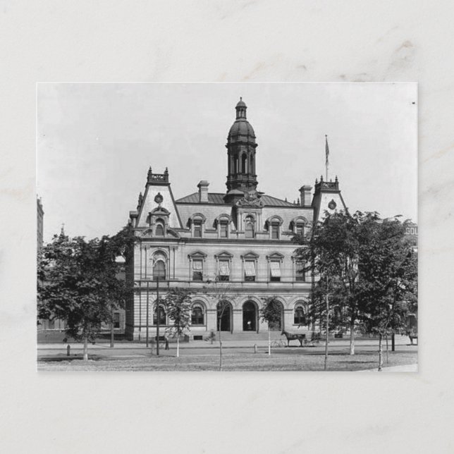 Scranton Pa. Post Office Postcard (Front)