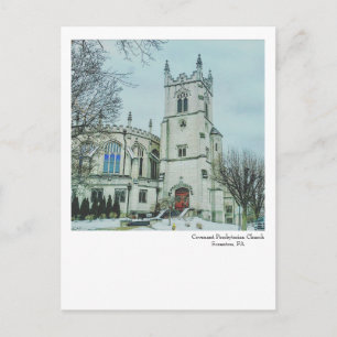 Scranton PA Postcard-Covenant Presbyterian Church Postcard
