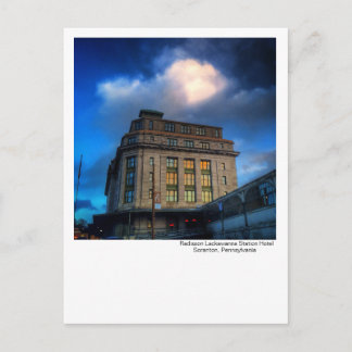 Scranton,PA -Radisson Lackawanna Station Hotel Postcard