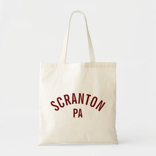 Scranton, PA Tote Bag (Front)