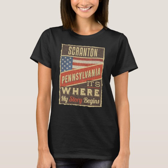 Scranton Pennsylvania T-Shirt (Front)