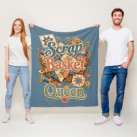 Scrap Basket Queen Quilter Cottagecore