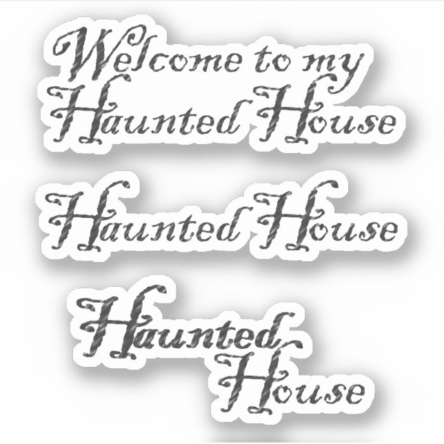 Scrap Book Halloween Haunted House  (Front)