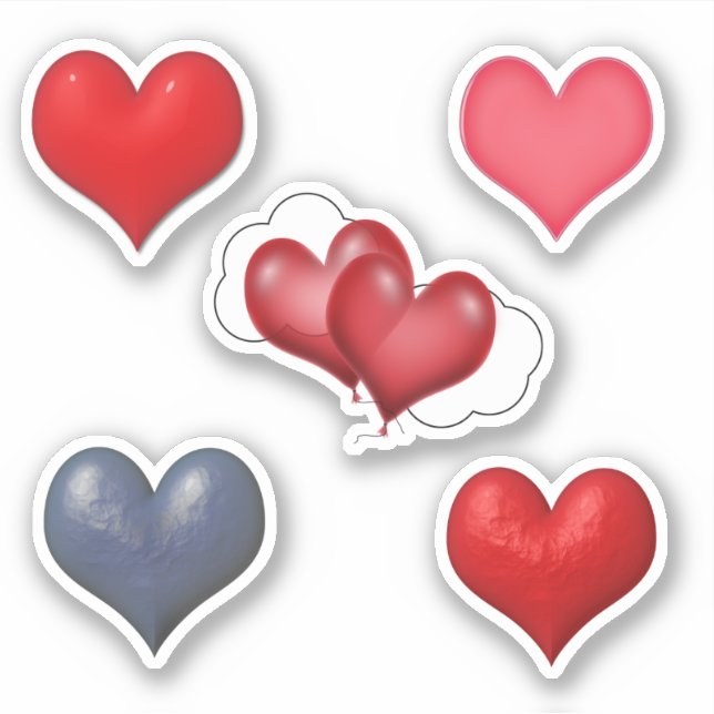 Scrap Book Hearts Valentine's Day (Front)