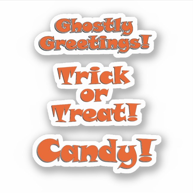 Scrap Book Trick or Treat Halloween (Front)