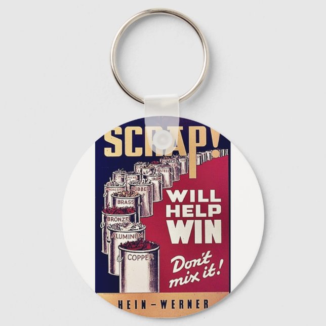 Scrap! Key Ring (Front)