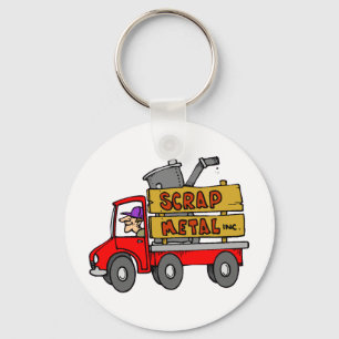 Scrap Metal Collector Key Ring