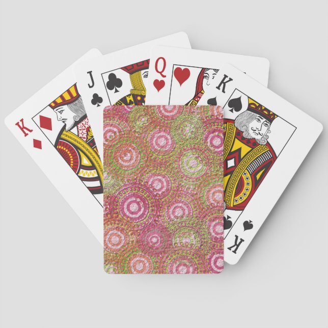 Scrap Paper Effect Playing Cards (Back)