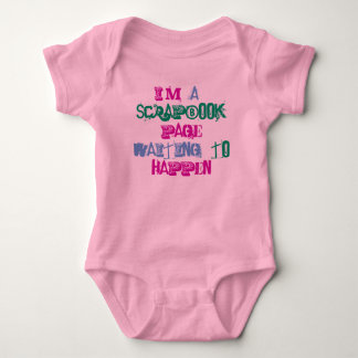 SCRAPBOOK BABY BODYSUIT