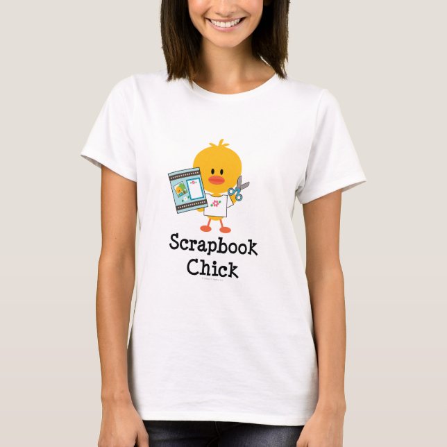 Scrapbook Chick T shirt (Front)