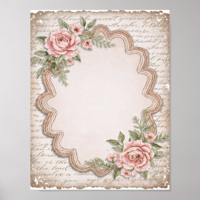 Scrapbook & Junk Journal Paper Digital Download Poster (Front)