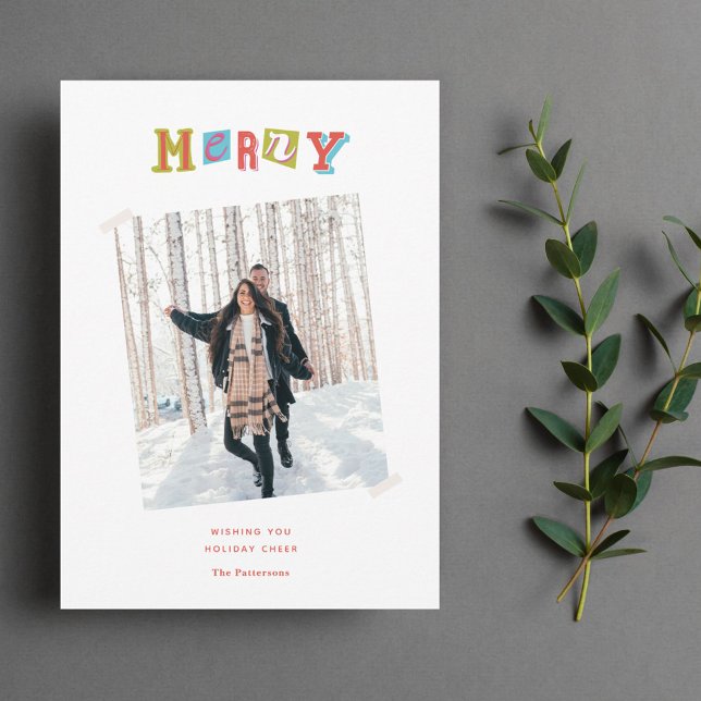 Scrapbook Memories Christmas Holiday Card (Creator Uploaded)