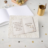 Scrapbook On Damask For Anniversary Party