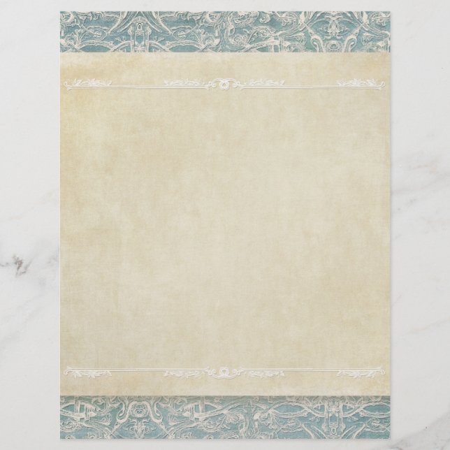 Scrapbook Pages Vintage French Regency Lace (Front)