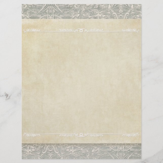Scrapbook Pages Vintage French Regency Lace (Front)