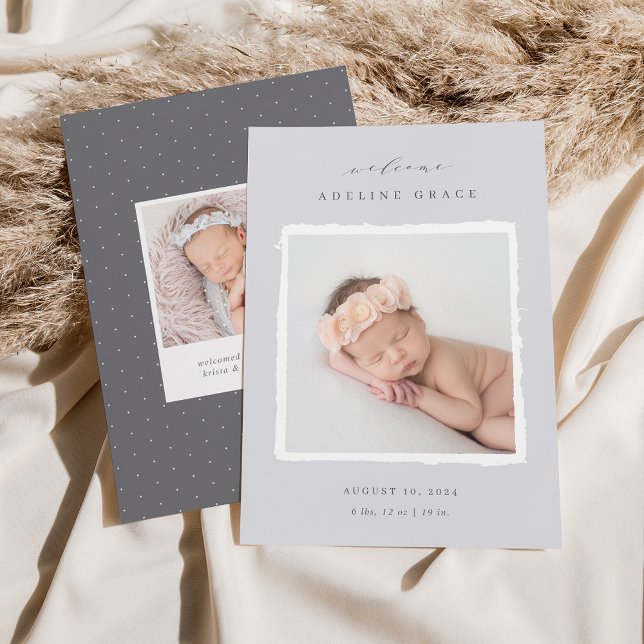 Scrapbook | Photo Birth Announcement (Creator Uploaded)